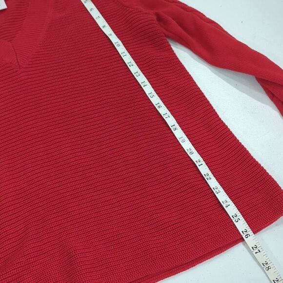 CAbi Sweater Womens Small Red #3714 Standout Pullover - Picture 9 of 9